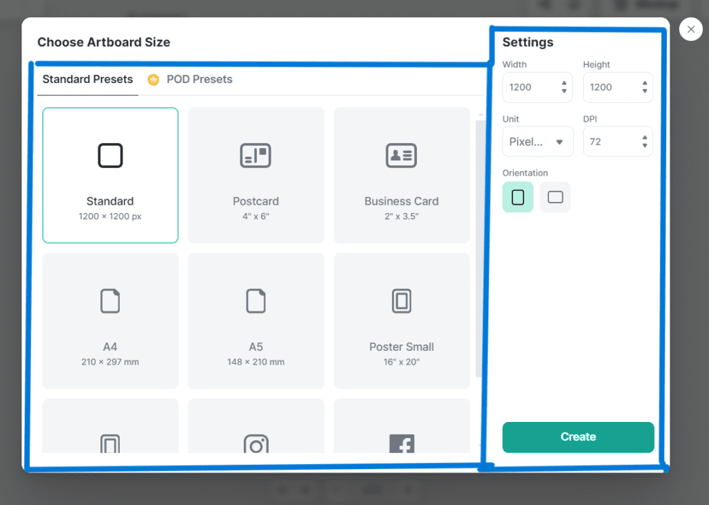 KIttl Ai templates settings