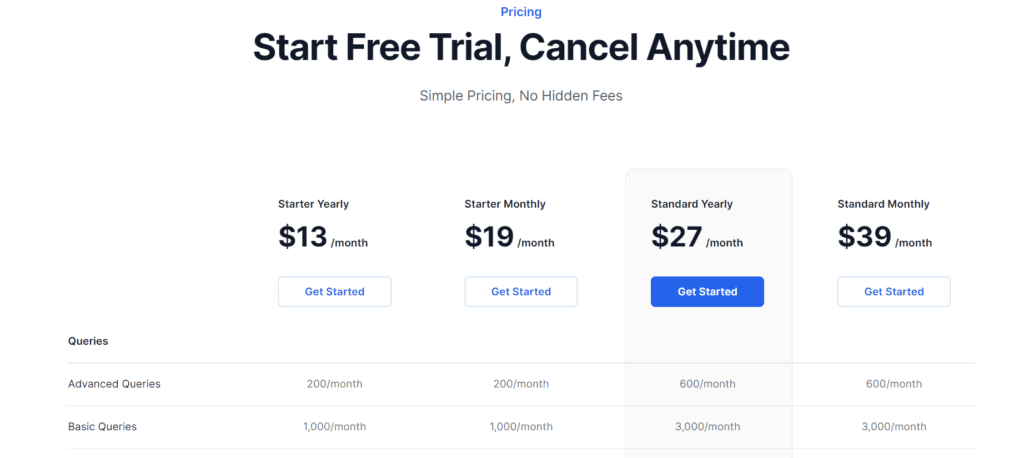 ChatPlayground AI Pricing