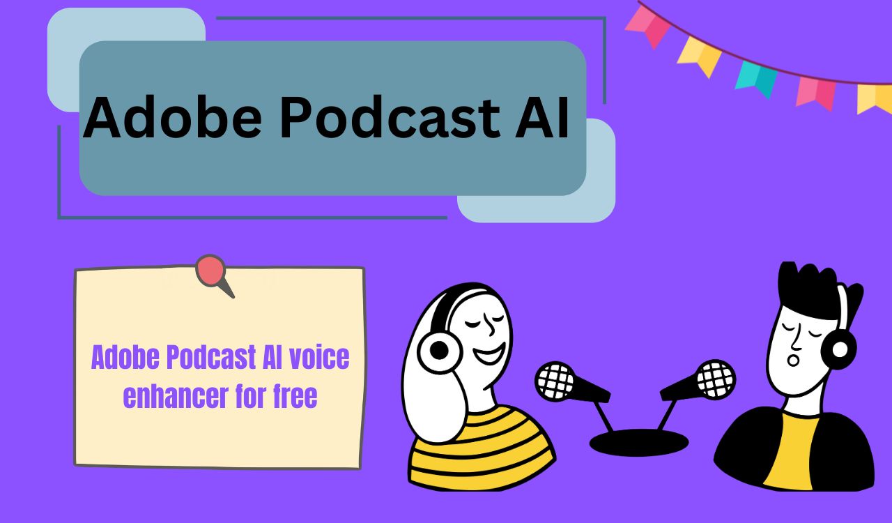 Adobe Podcast AI voice enhancer for free