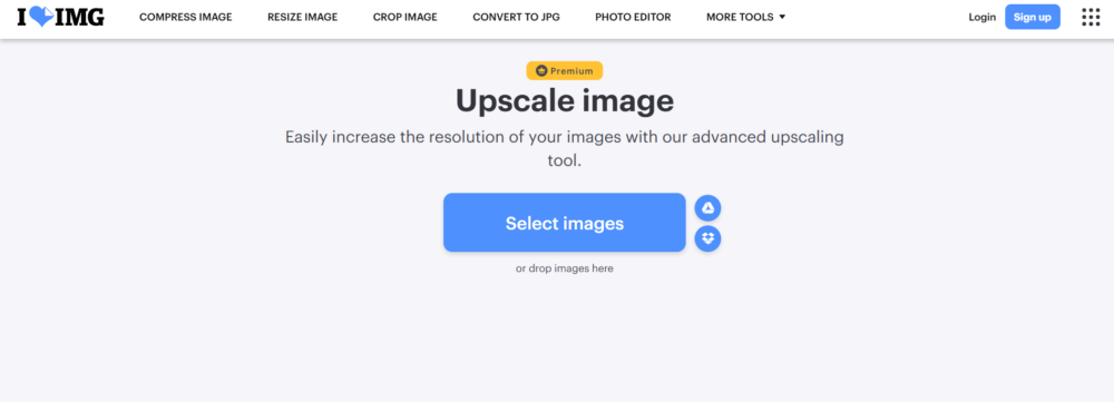 How To upscale Image Quality Using AI ILoveImg