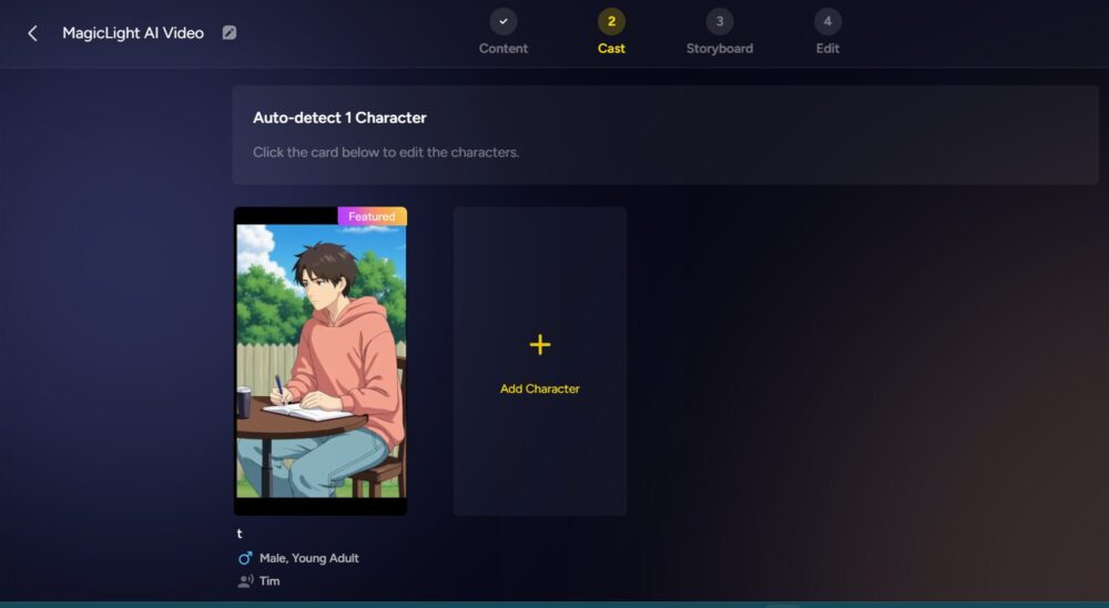 Magiclight AI Tools setting